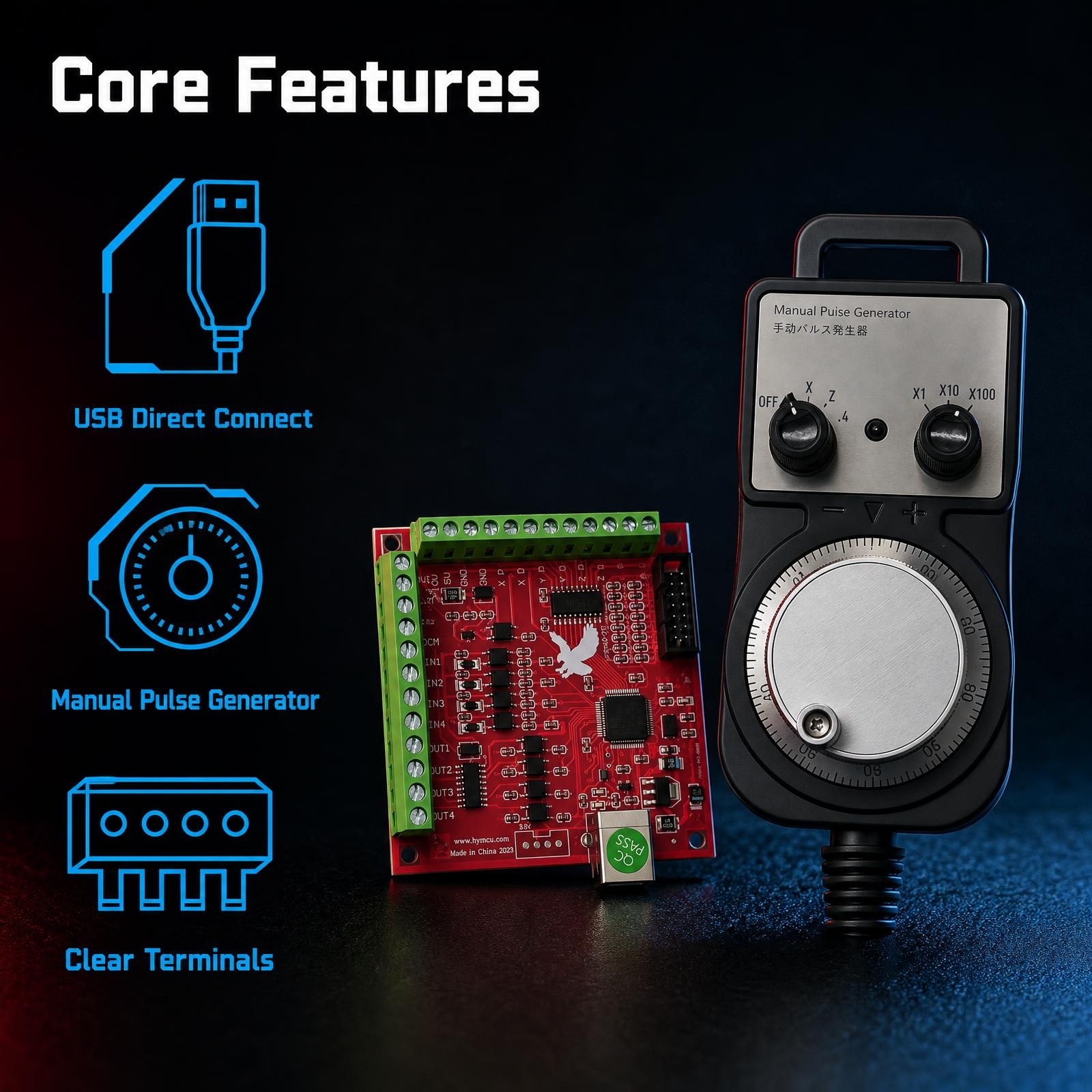 4 Axis USB Mach3 CNC Controlle - огляд і ціна Mach3 Usb Cnc Controller 4 Axis 100Khz
