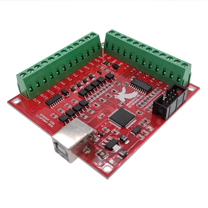 Breakout Board CNC USB MACH3 4 - огляд і ціна Mach3 Usb Cnc Controller 4 Axis 100Khz